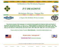 Tablet Screenshot of ivydragoons.org